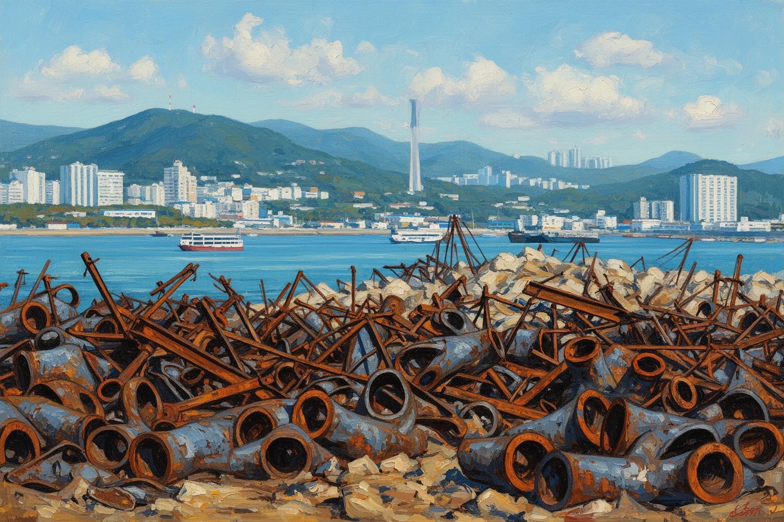 el-cementerio-de-acero-el-deposito-de-hajung-do-en-busan