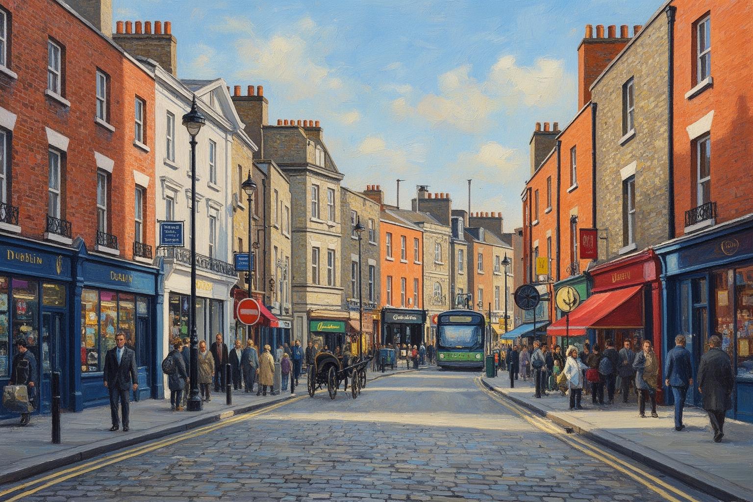 el-dublin-cotidiano-entre-cafes-pubs-y-librerias