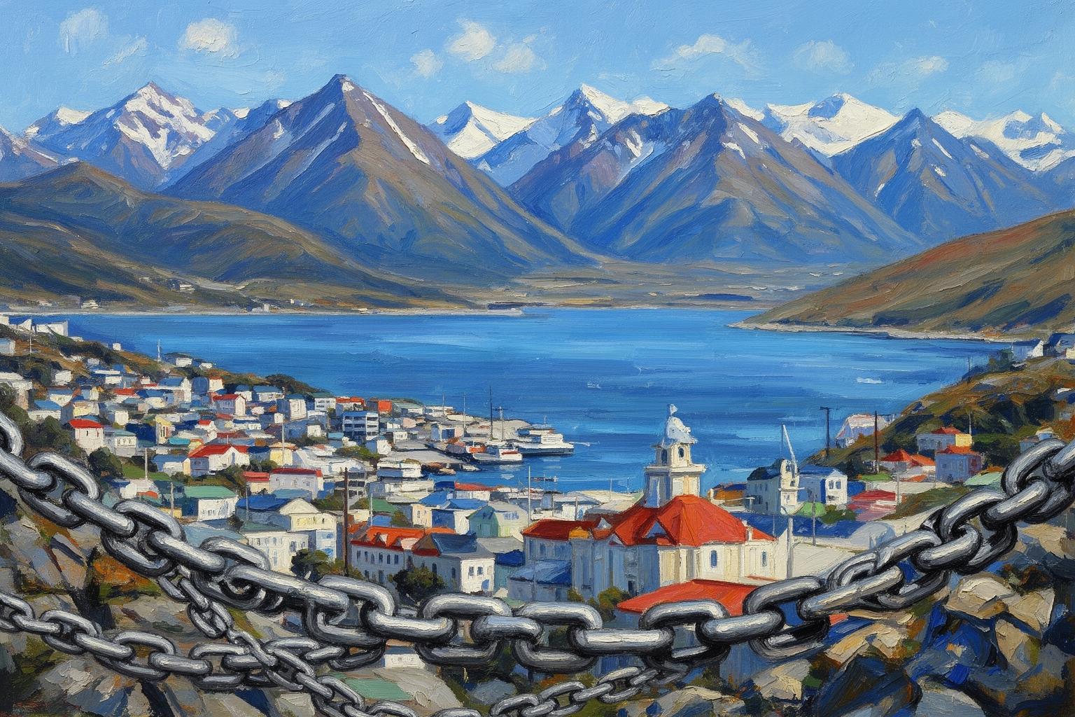 el-eco-de-cadenas-en-la-via-ferrea-mas-austral