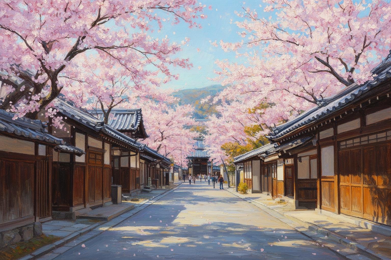 un-lienzo-rosa-palido-la-epifania-de-la-primavera-en-kioto