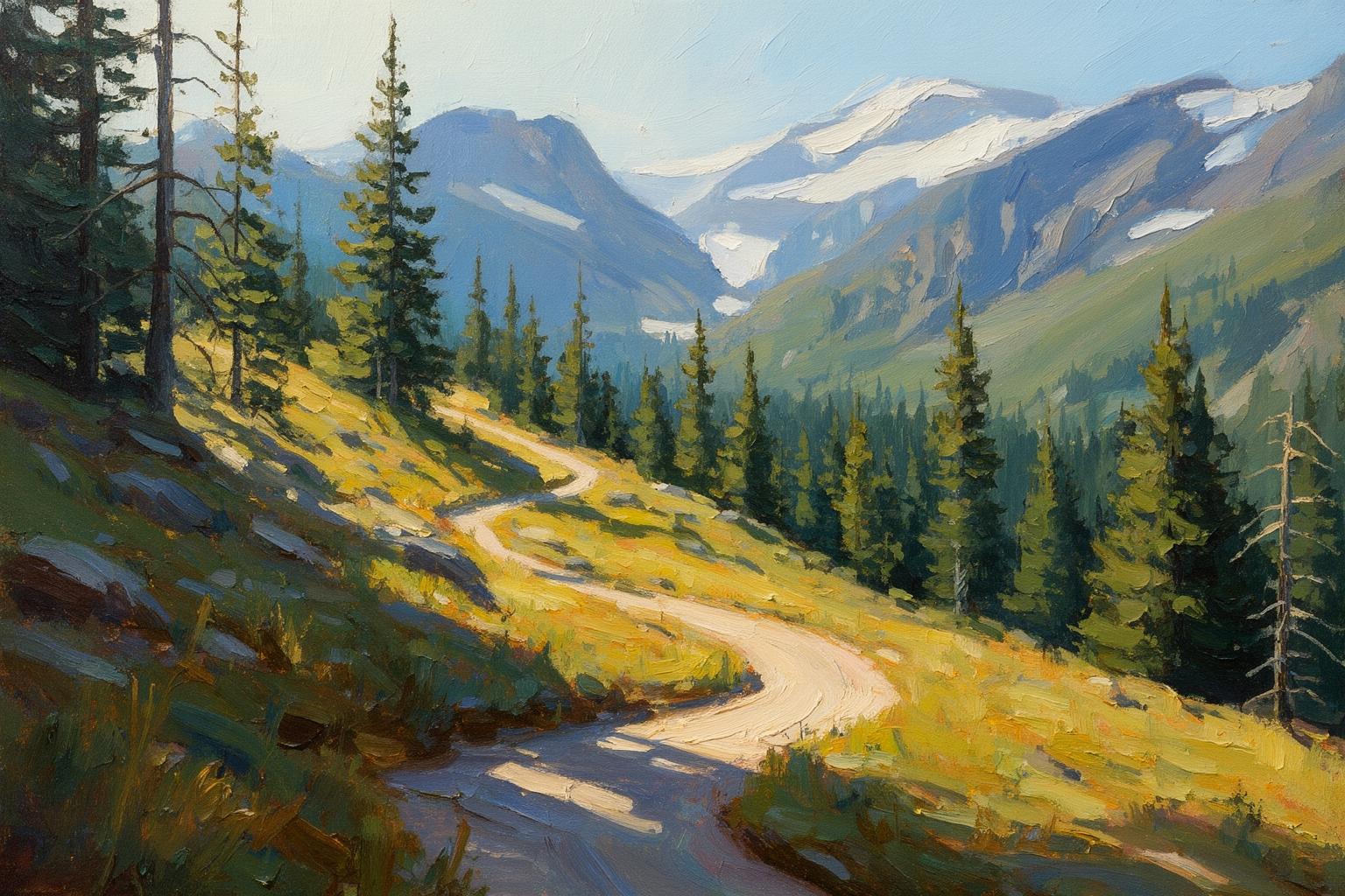 un-sendero-trazado-en-el-mapa-del-mundo